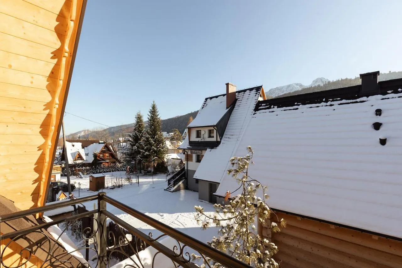 Domek alpejski Baran, domek z widokiem na Giewont Zakopane