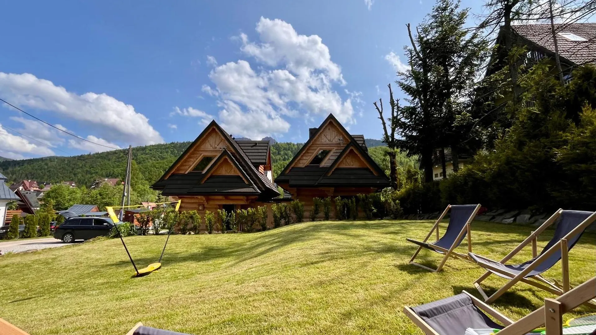 Baran, domek z widokiem na Giewont Zakopane